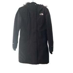 Womens The North Face 550 Dryvent Artic Parka Down Coat Size M